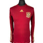 Spain 2013-15 Player Issue L/S Home Shirt - Size 6 (S Fit)