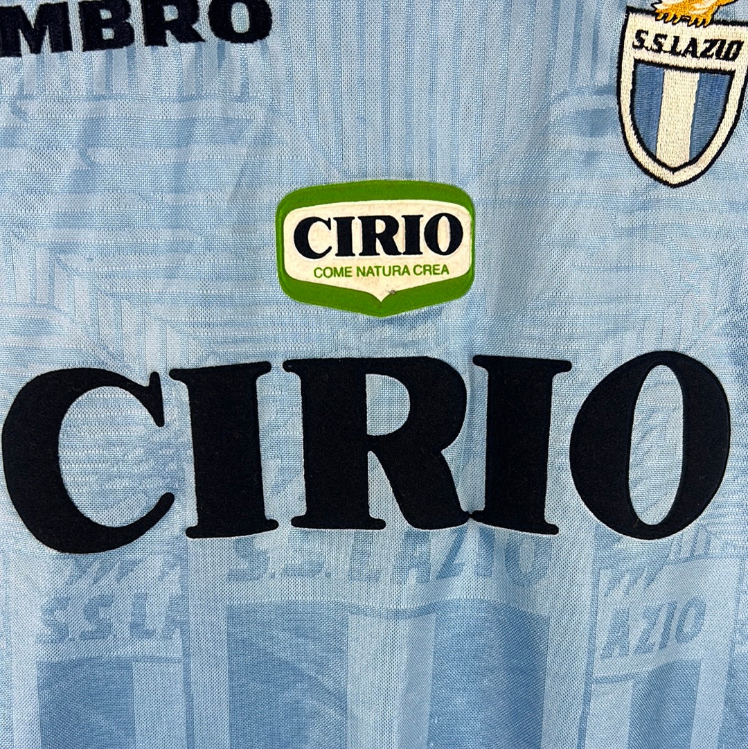 Lazio 1997/1998 Home Shirt - Extra Large - Very Good Condition