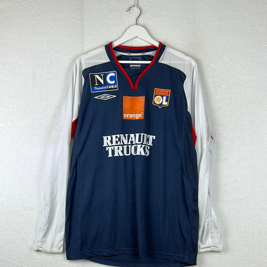 Lyon 2005-2006 Player Issue Training Top - Long Sleeve
