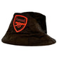 Arsenal 17/18 Upcycled Away Shirt Bucket Hat