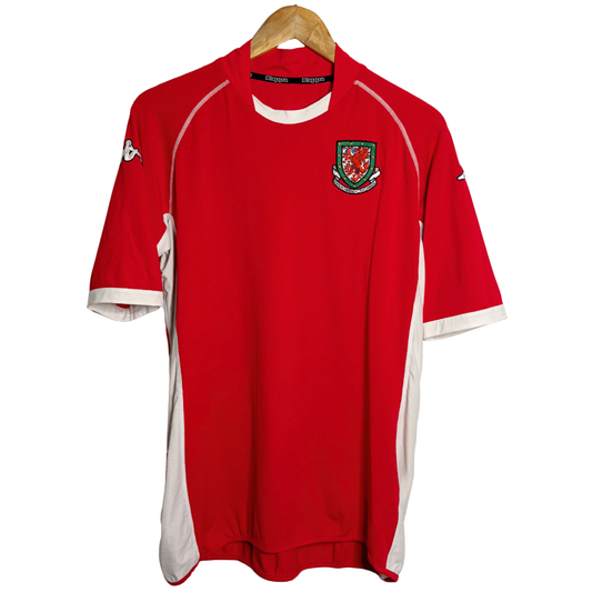 2002 Wales Home Shirt - L (tight fit)