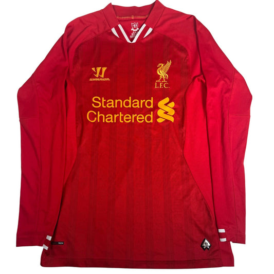 Liverpool 2013/2014 Home Long Sleeve Football Shirt  Small