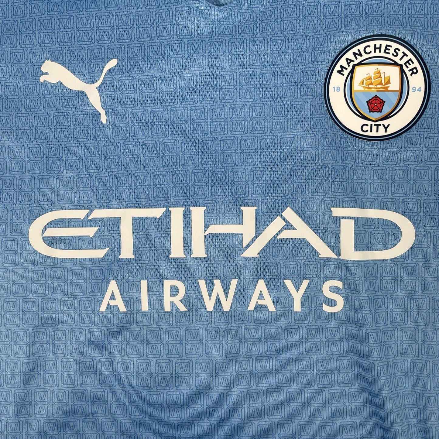 RUBEN 3 Manchester City 2021/2022 Home Football Shirt Player Spec Medium