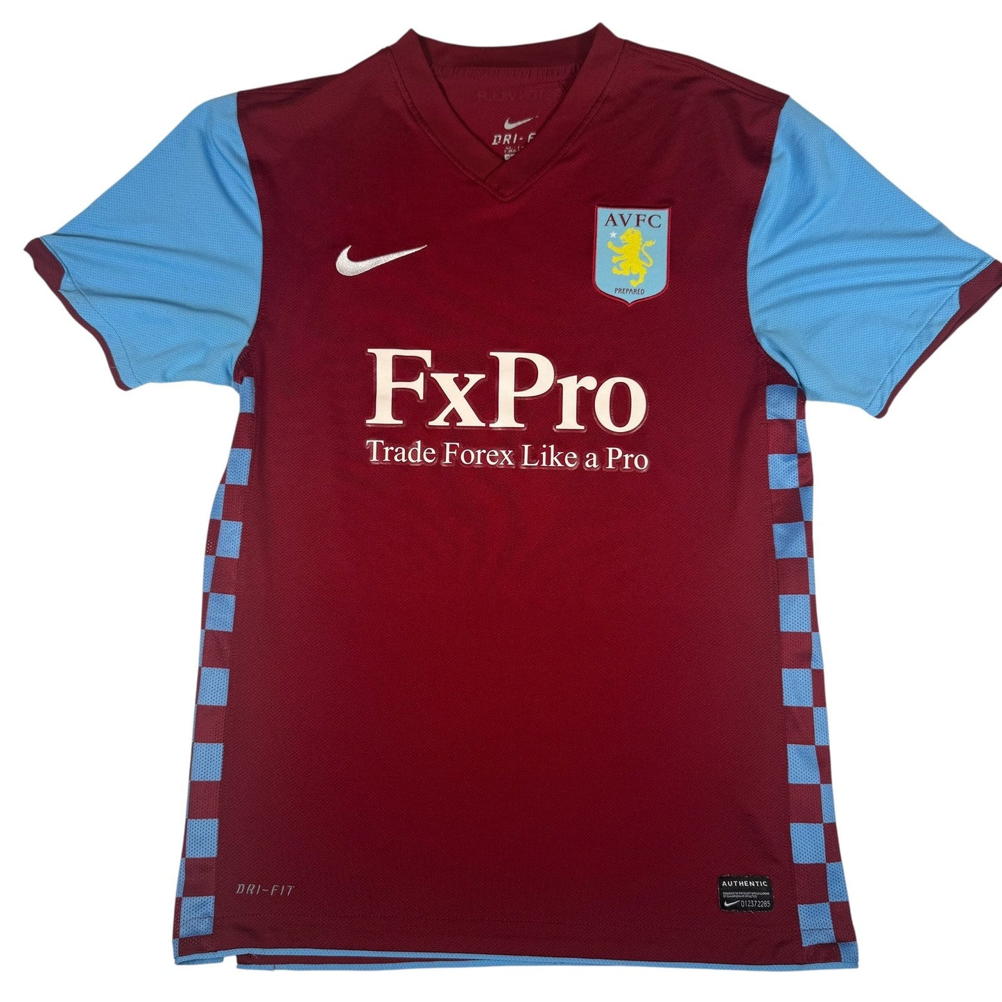 Aston Villa 2010/2011 Home Football Shirt  Medium
