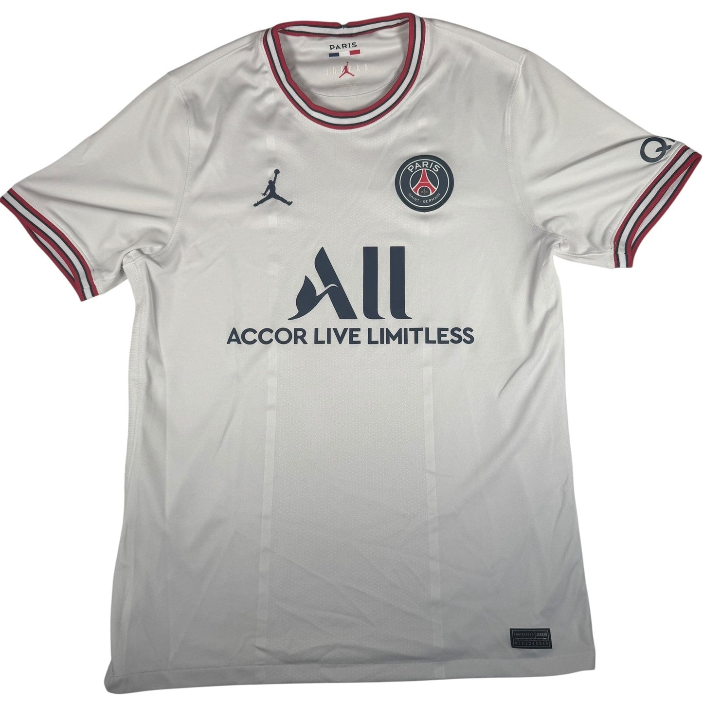 PSG Paris Saint-Germain 2021/2022 Fourth Football Shirt  Large