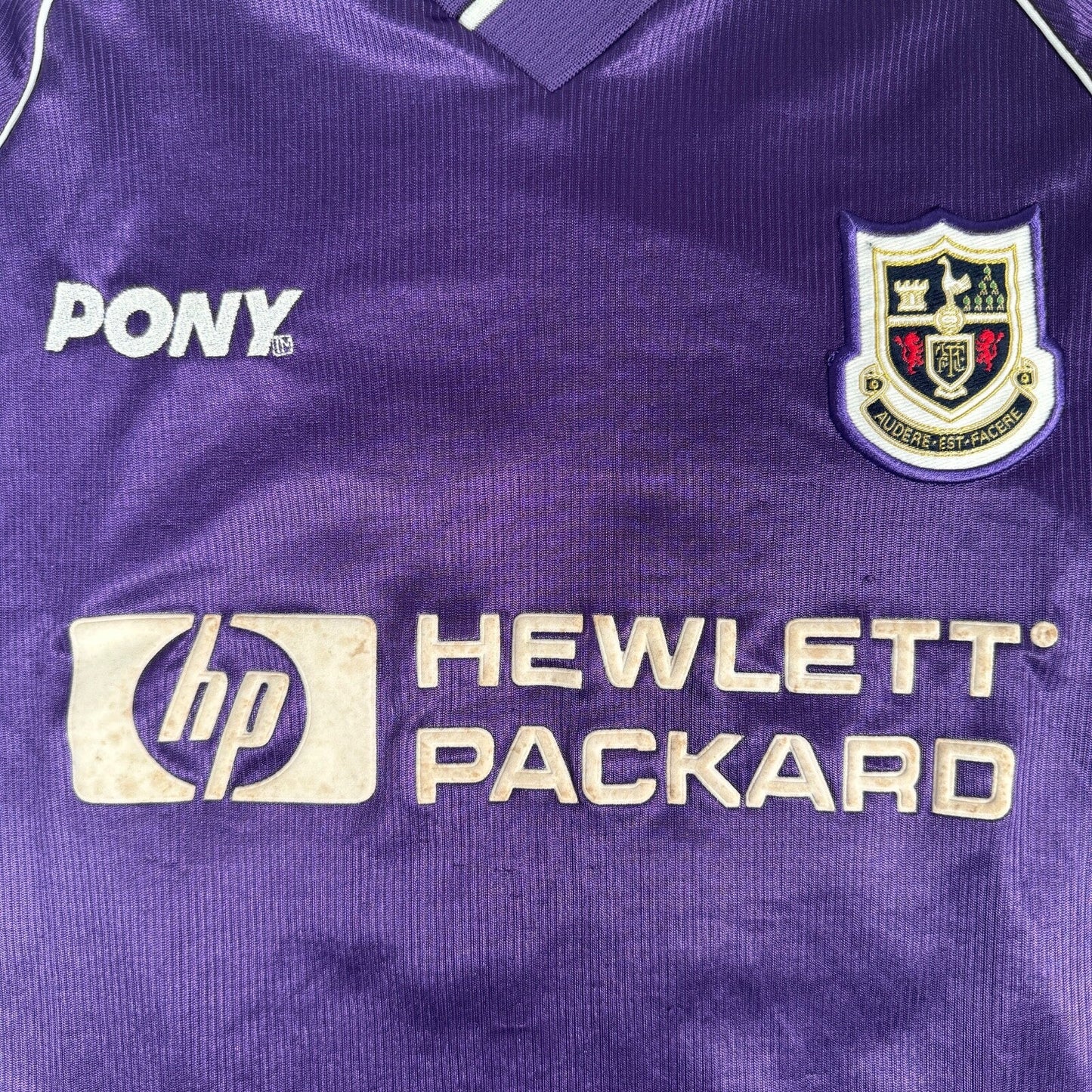 CAMPBELL 23 Tottenham Hotspur 1998/ 1999 Away Football Shirt Large