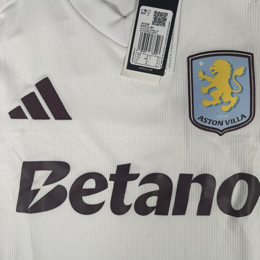 Aston Villa 2024/2025 Away Football Shirt  Medium BNWT