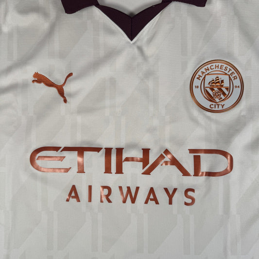 Manchester City 2023/2024 Away Football Shirt  Large