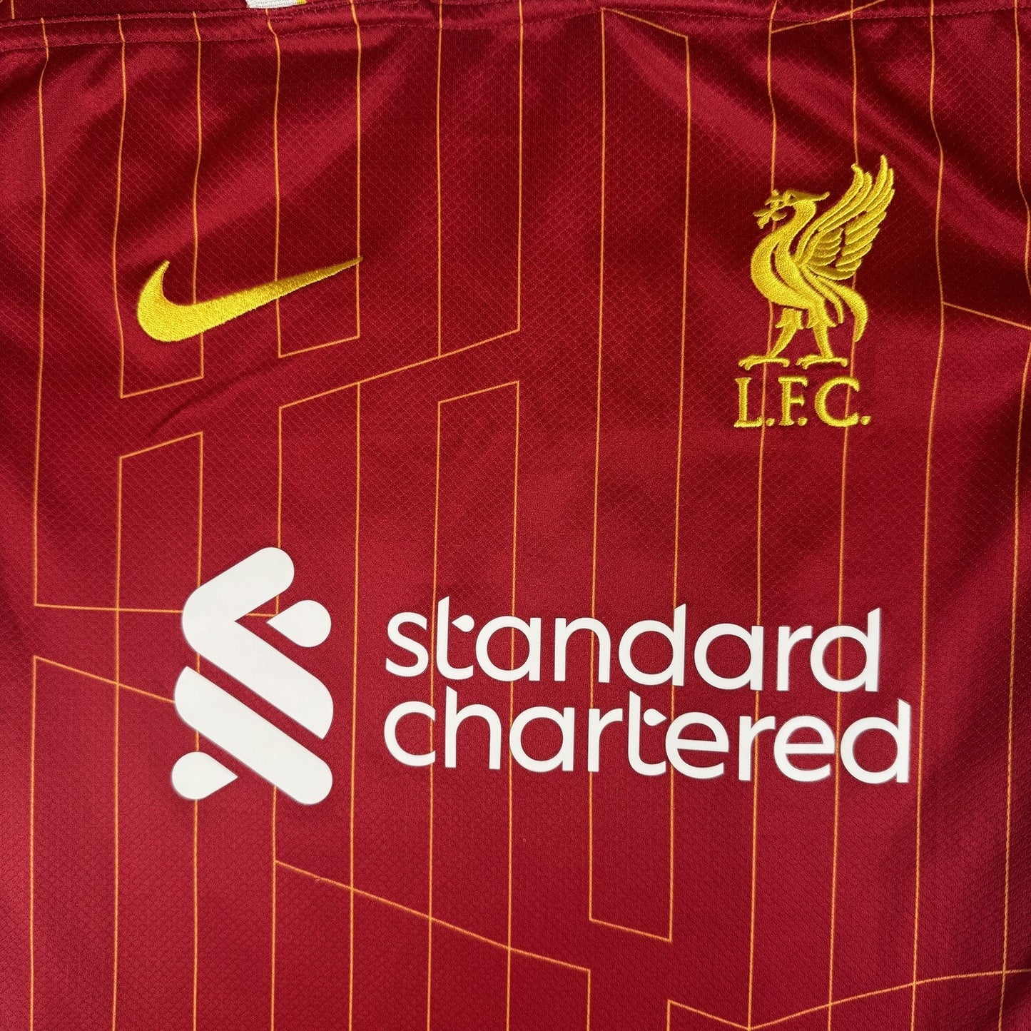 SALAH 11 Liverpool 2024/2025 Home Football Shirt  Small