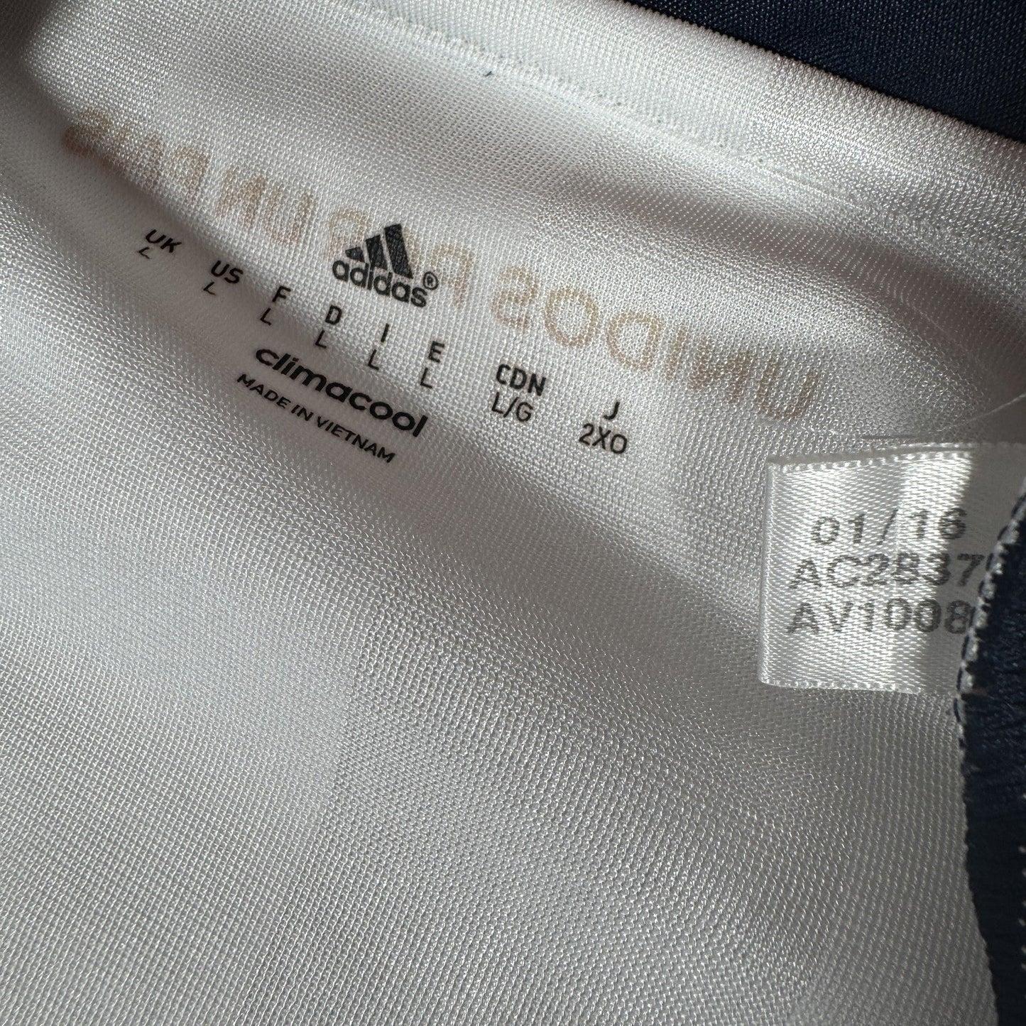 Colombia 2016/2017/2018 Home Football Shirt  Large