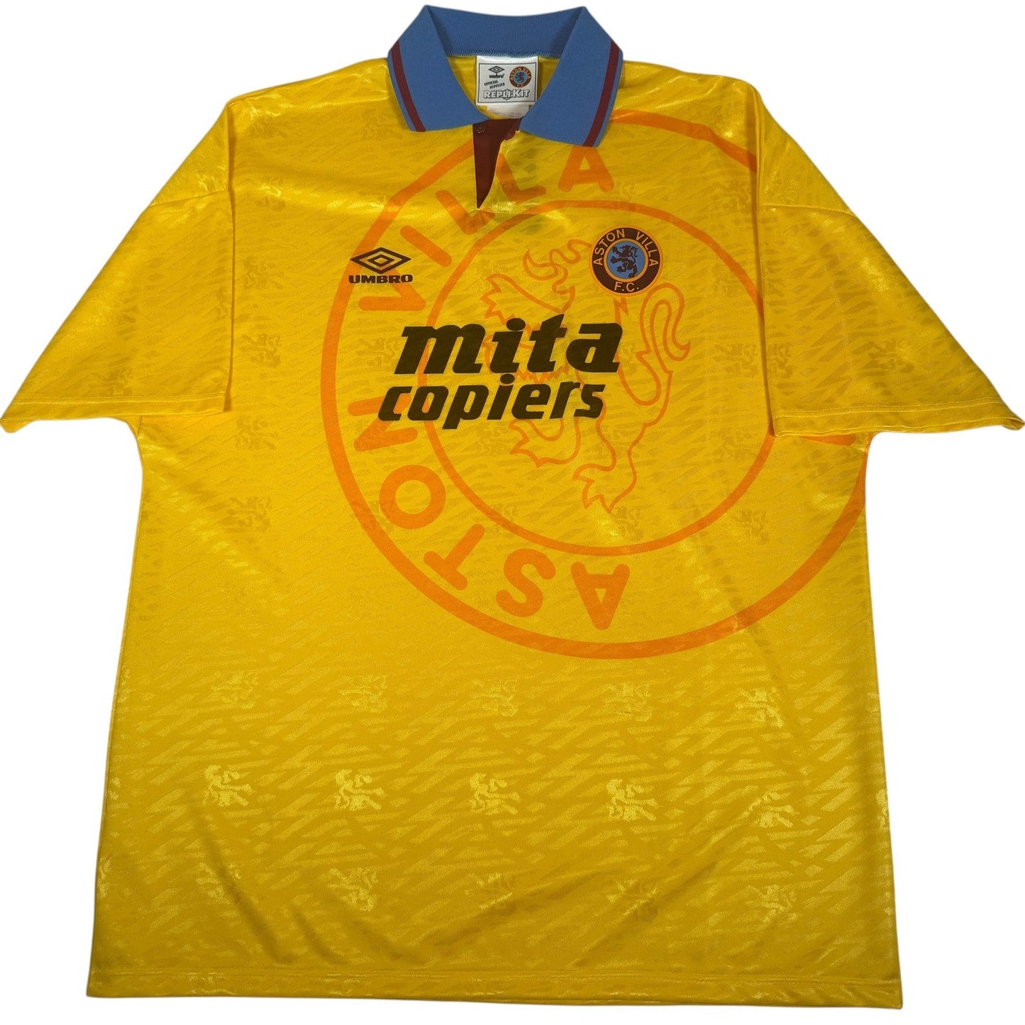 Aston Villa 1991/1992/1993 Third Football Shirt  XL