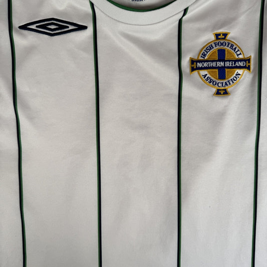Northern Ireland 2008/2009/2010 Away Football Shirt  Large