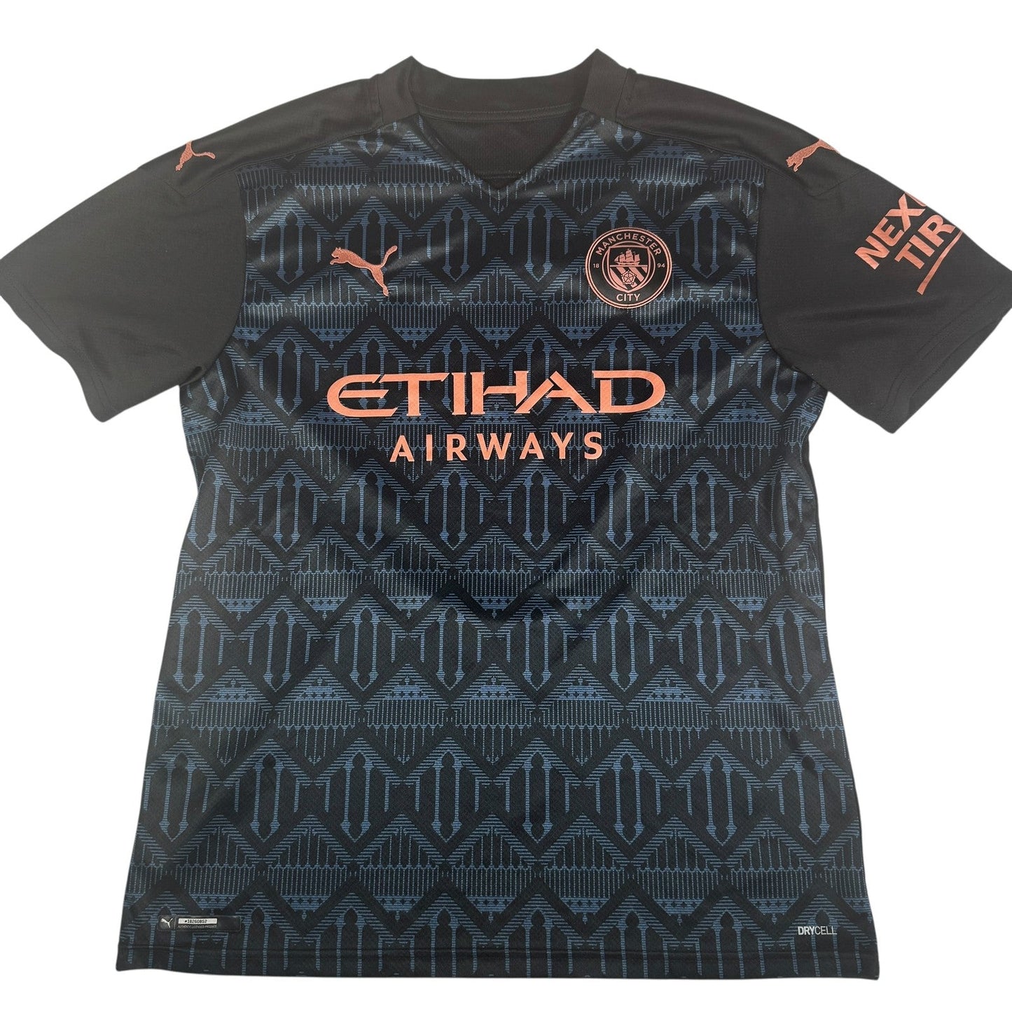 Manchester City 2020/2021 Away Football Shirt  Large