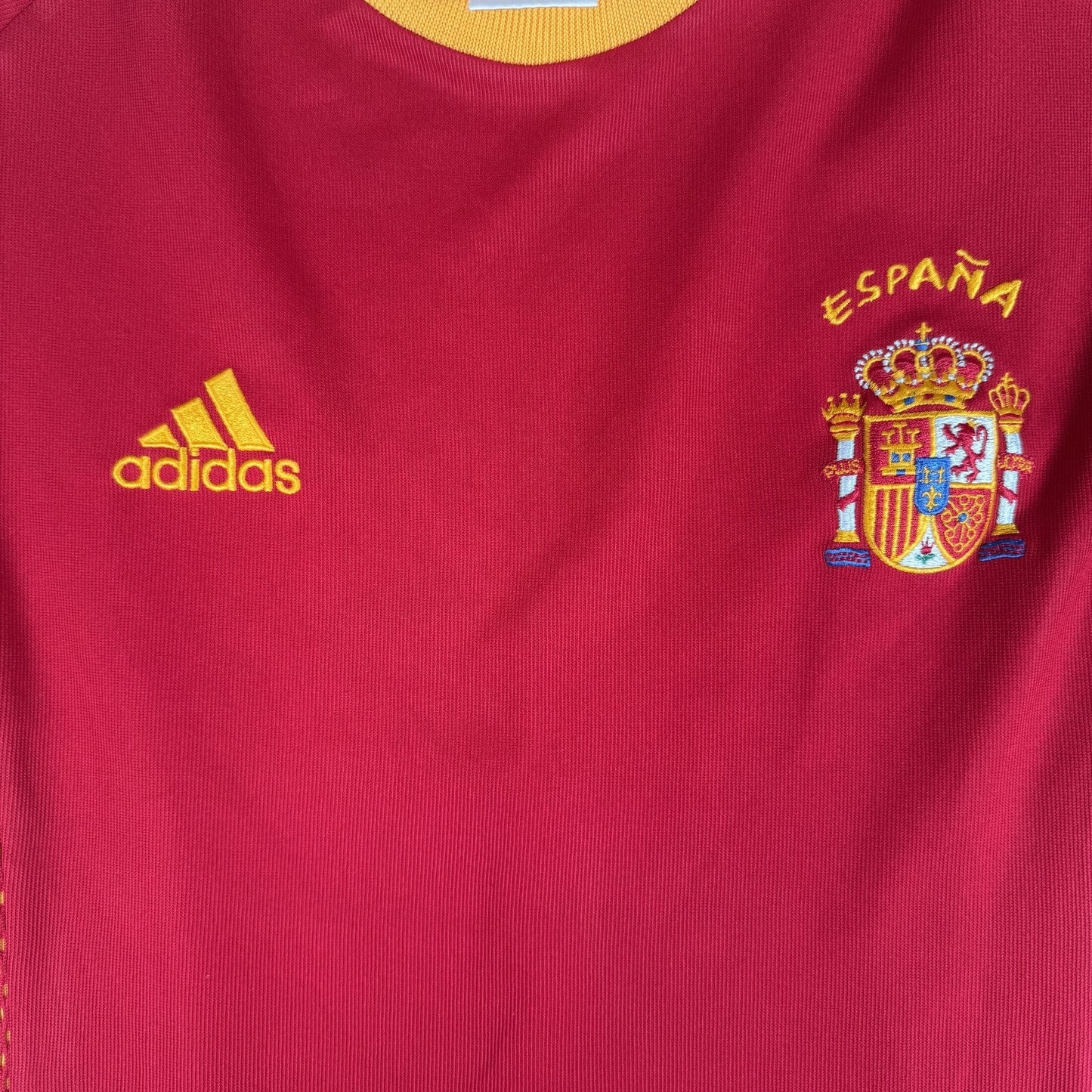 Spain 2002/2003/2004 Home Football Shirt  Large