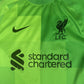 A.BECKER 1 Liverpool 2021/2022 Goalkeeper Football Shirt Small