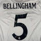 BELLINGHAM 5 Real Madrid 2024/2025 Home Football Shirt  XL