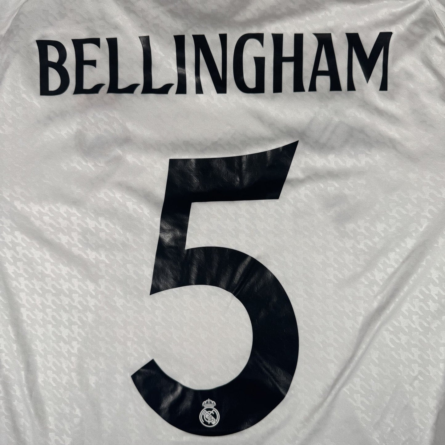 BELLINGHAM 5 Real Madrid 2024/2025 Home Football Shirt  XL