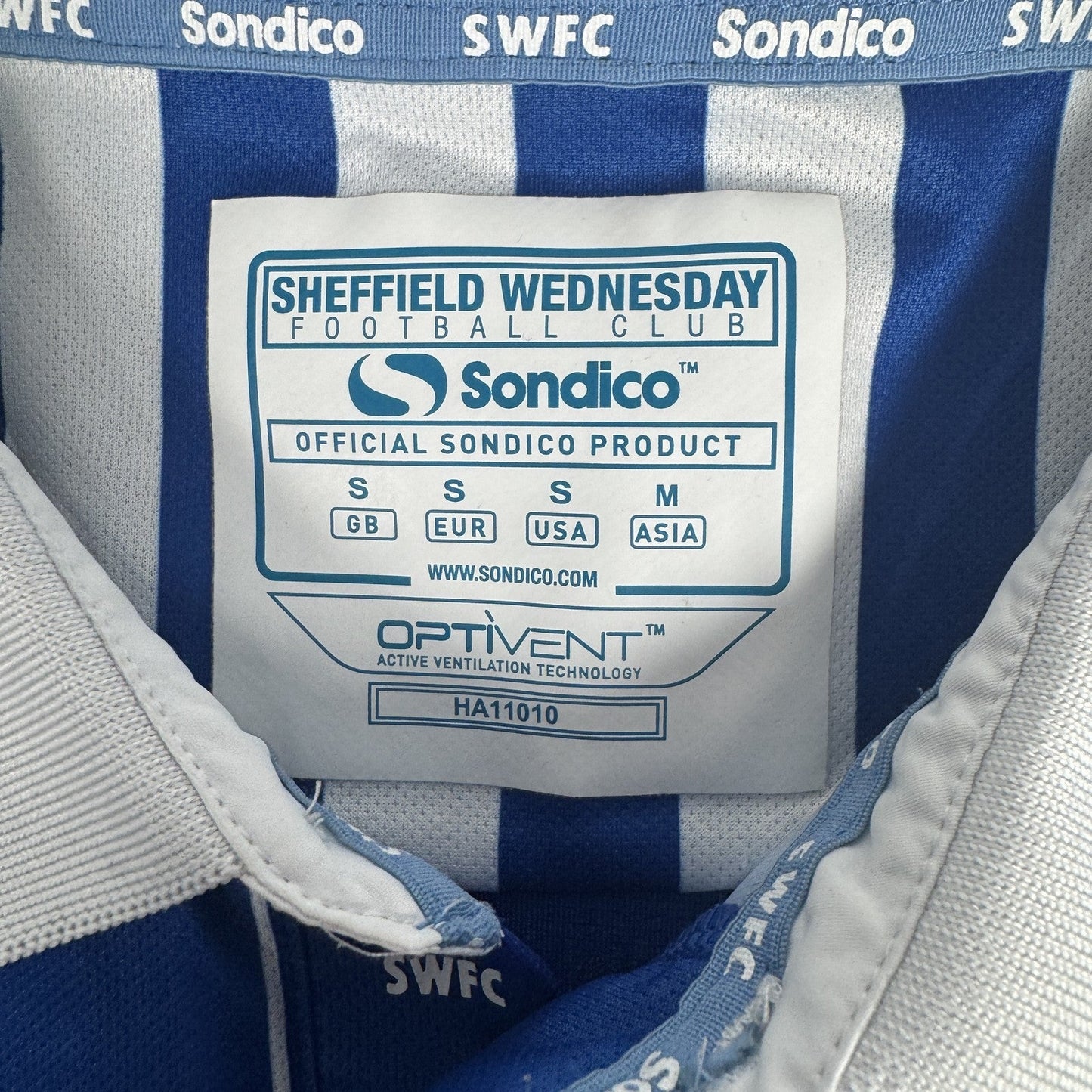 Sheffield Wednesday 2016/2017 Home Long Sleeve Football Shirt Small