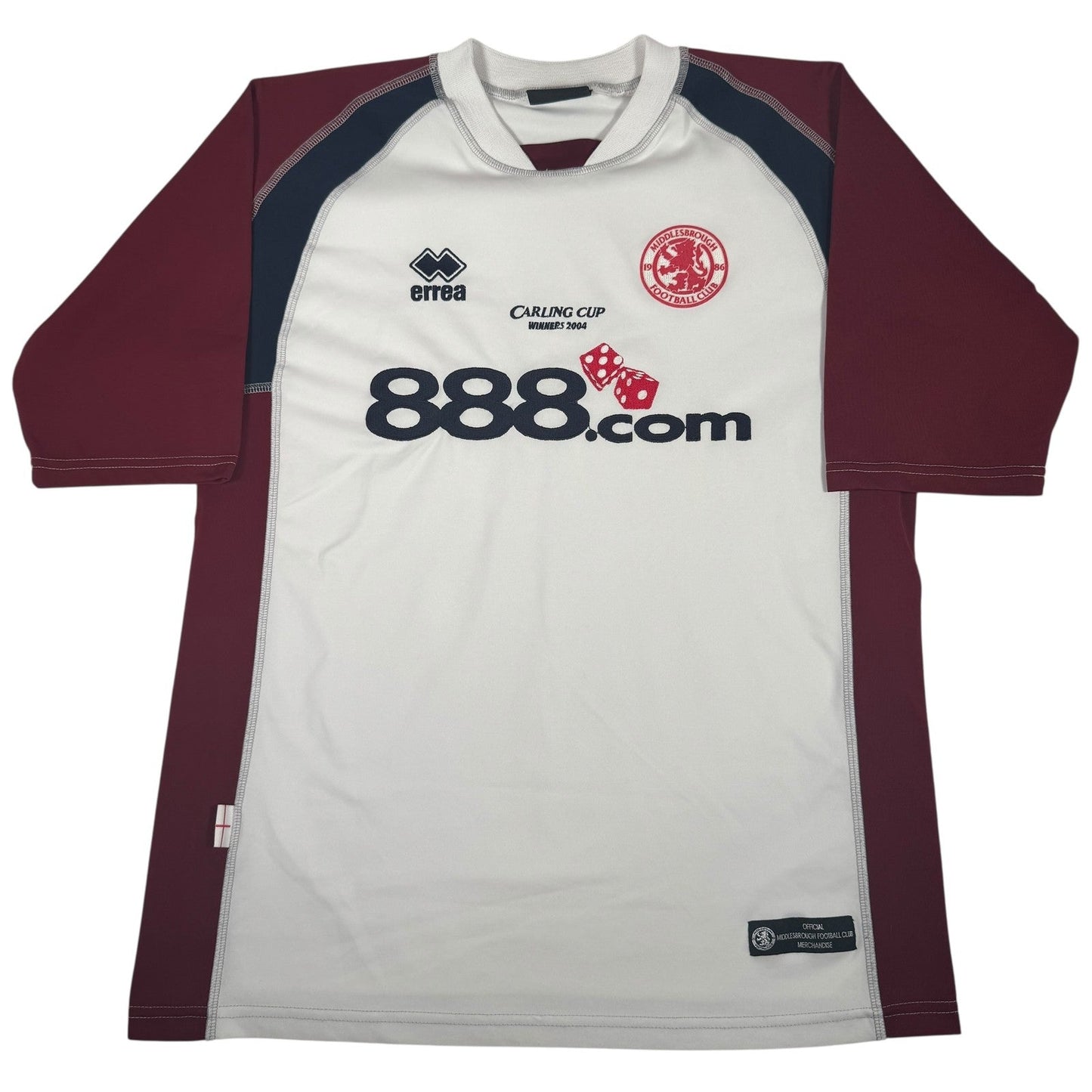 Middlesbrough 2004/2005 Carling Cup Winners Away Football Shirt 3XL