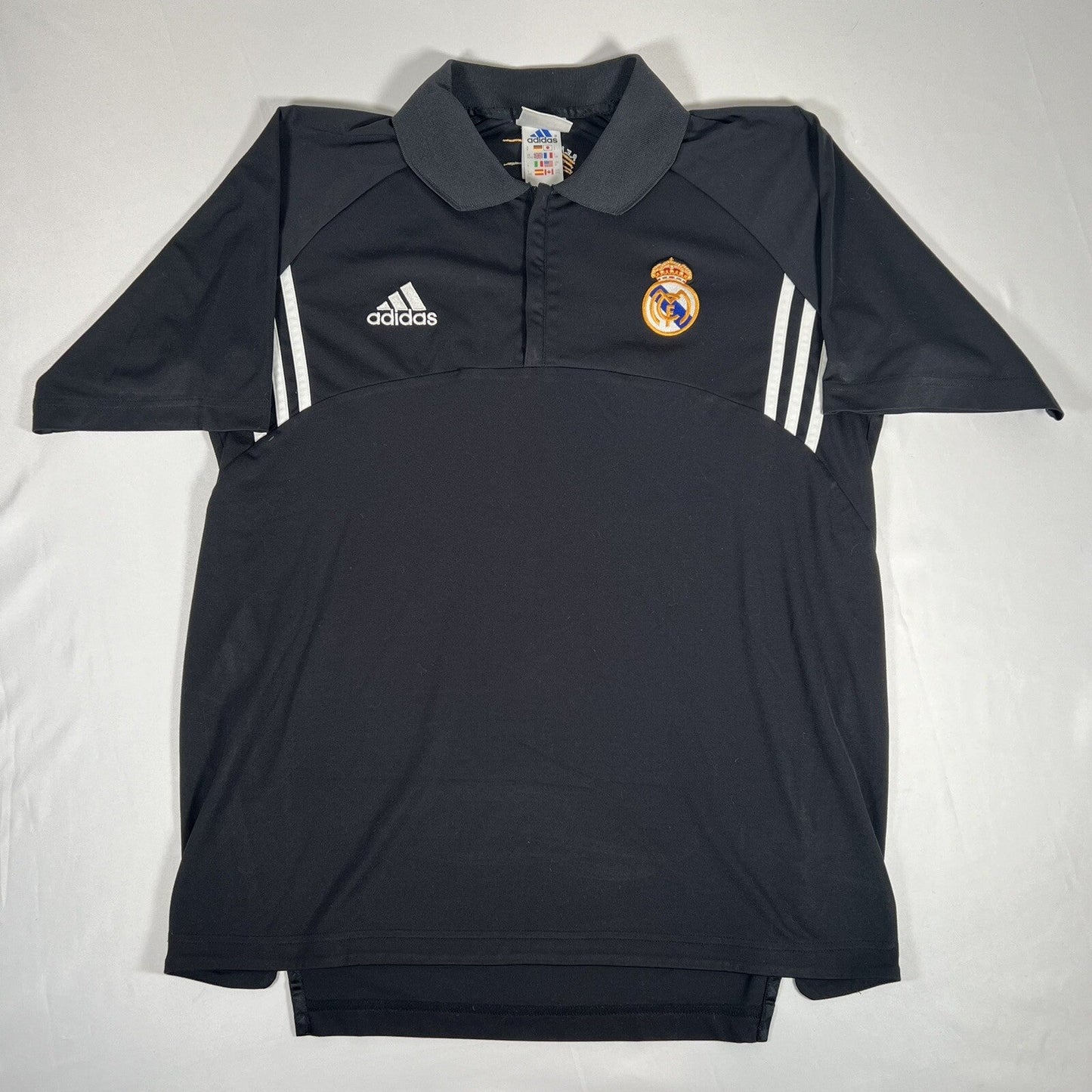 Real Madrid 2001/2002 Centenary Training Football Shirt  Large
