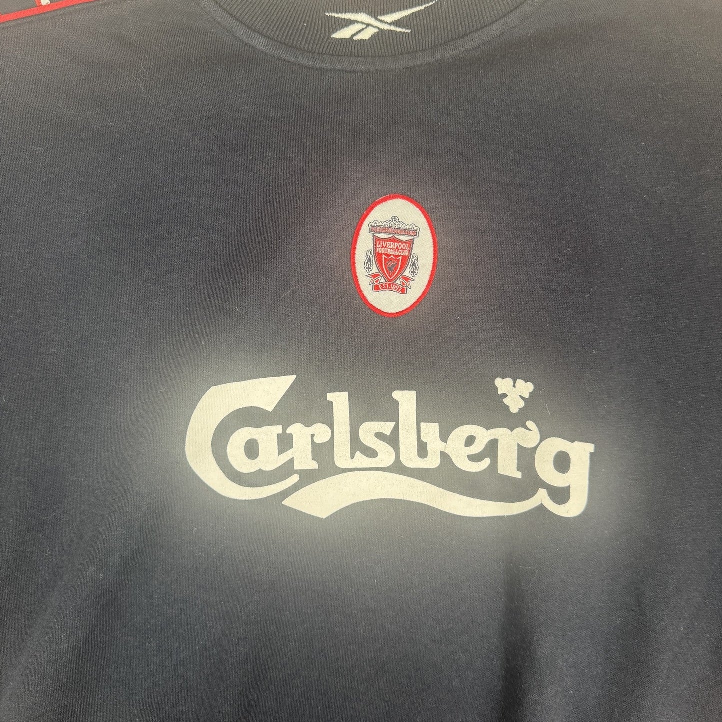 Liverpool 1996/1997 Reebok Training Sweatshirt  Medium