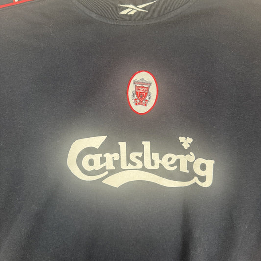 Liverpool 1996/1997 Reebok Training Sweatshirt  Medium
