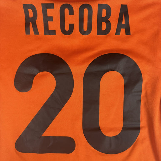 RECOBA 20 Inter Milan 2000/2001 Third Football Shirt  Large