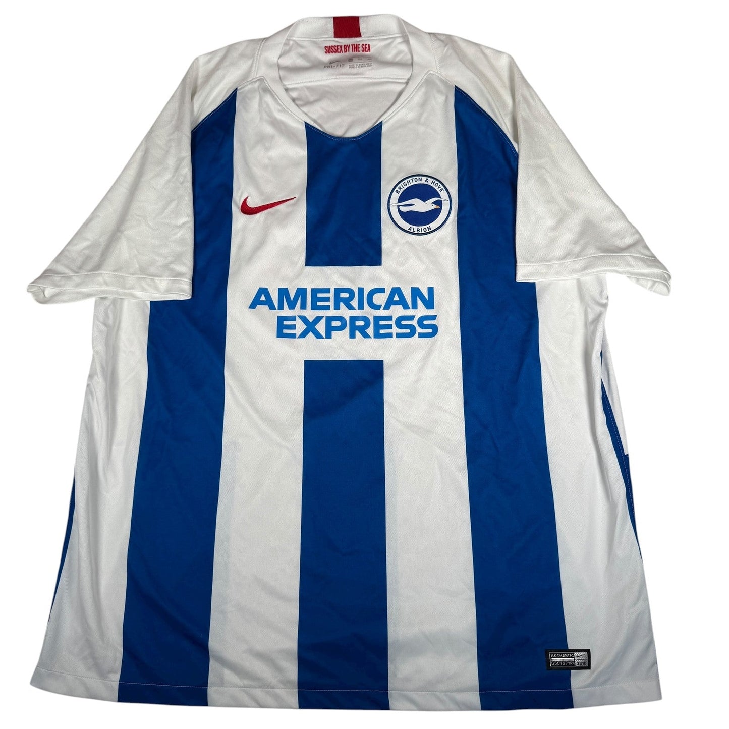 Brighton & Hove Albion 2018/2019 Home Football Shirt  3XL XXXL
