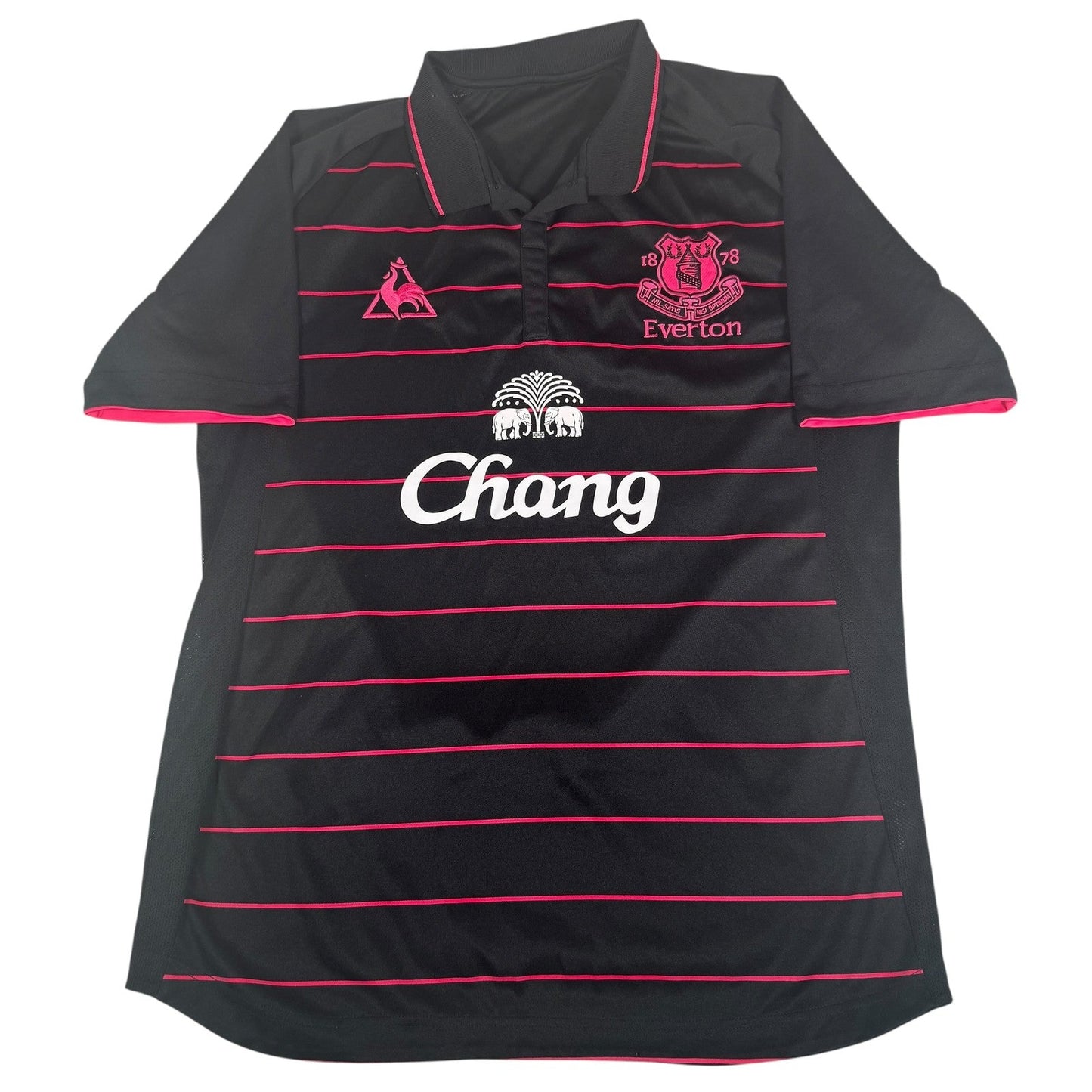 Everton 2009/2010 Away Football Shirt  Large