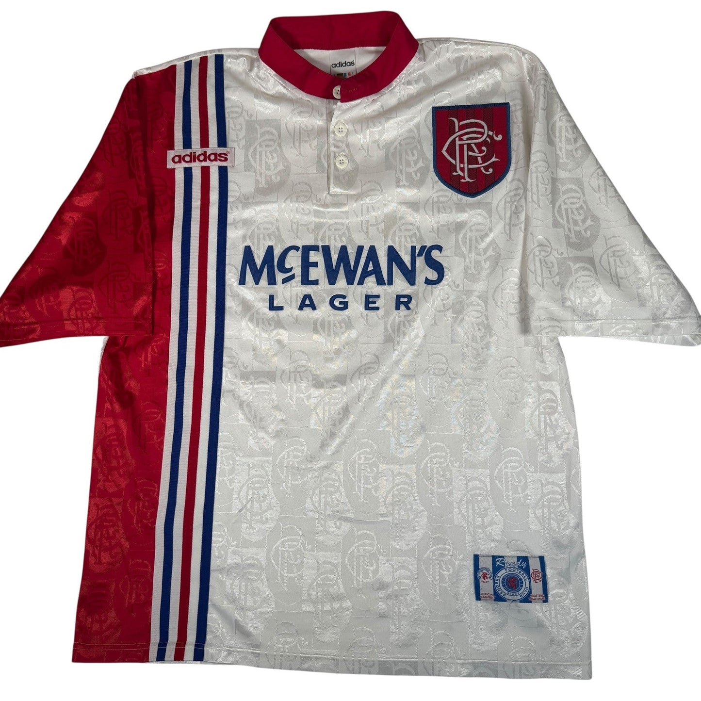 Rangers 1996/1997 Away Football Shirt  Large