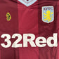 Aston Villa 2018/2019 Promotion Home Football Shirt  Medium