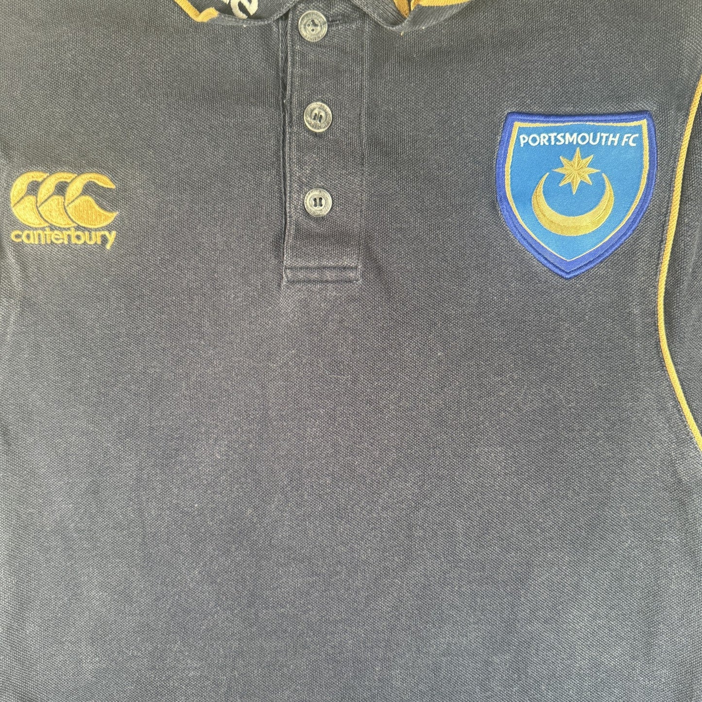 Portsmouth 2009/2010 Canterbury Football Polo Shirt  XL test