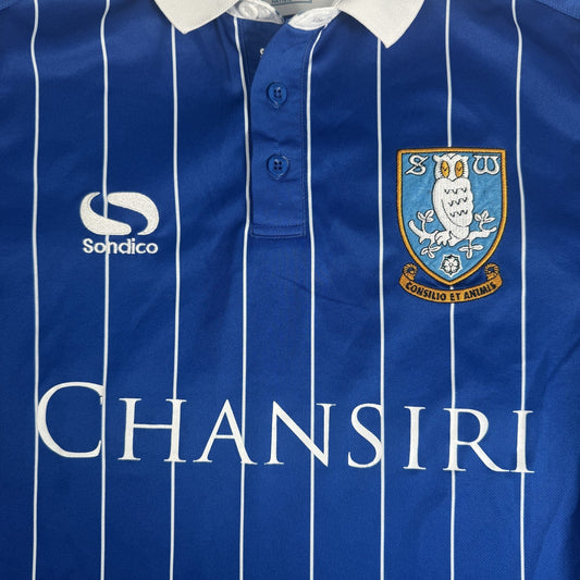 Sheffield Wednesday 2016/2017 Home Long Sleeve Football Shirt Small