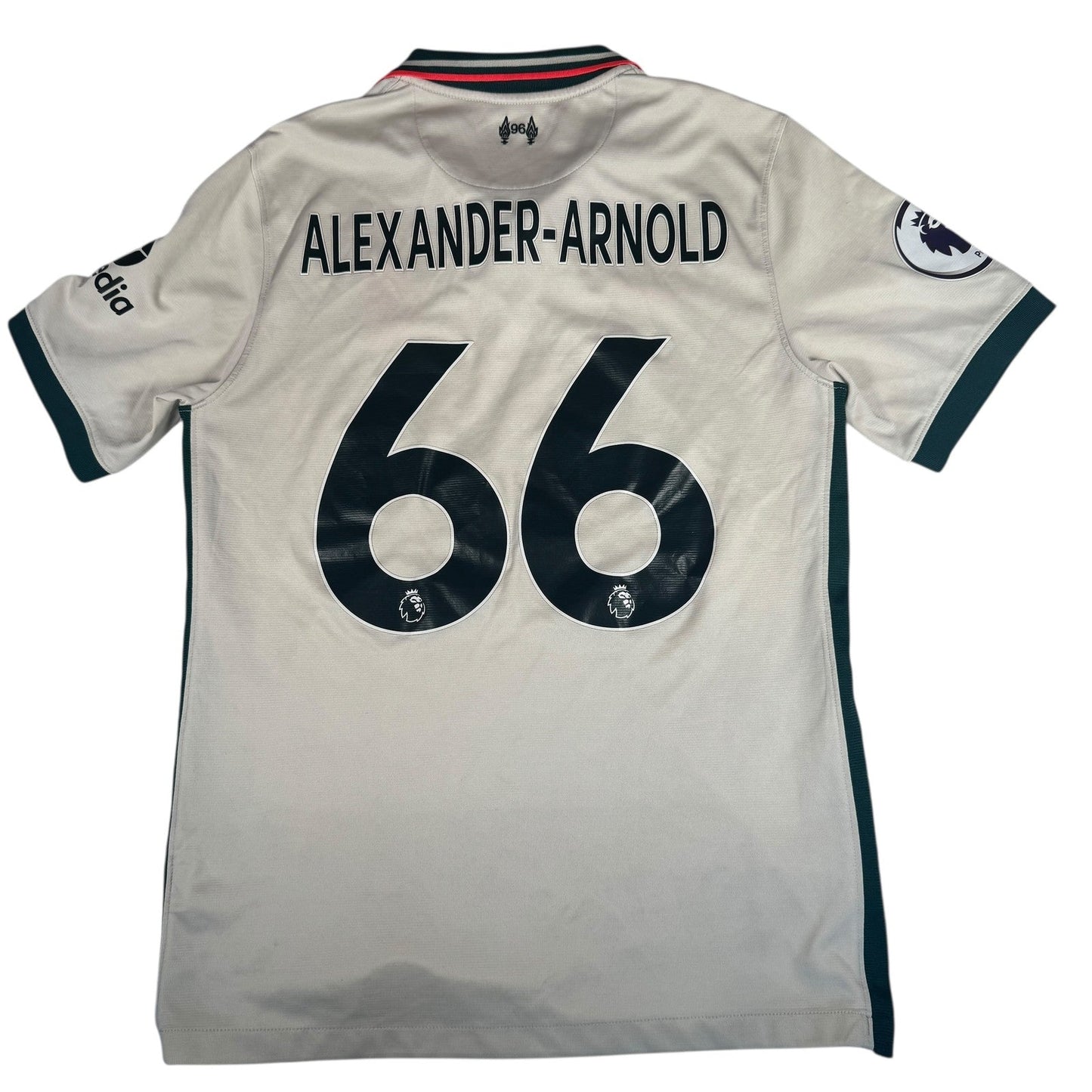 ALEXANDER-ARNOLD 66 Liverpool 2021/2022 Away Football Shirt Medium