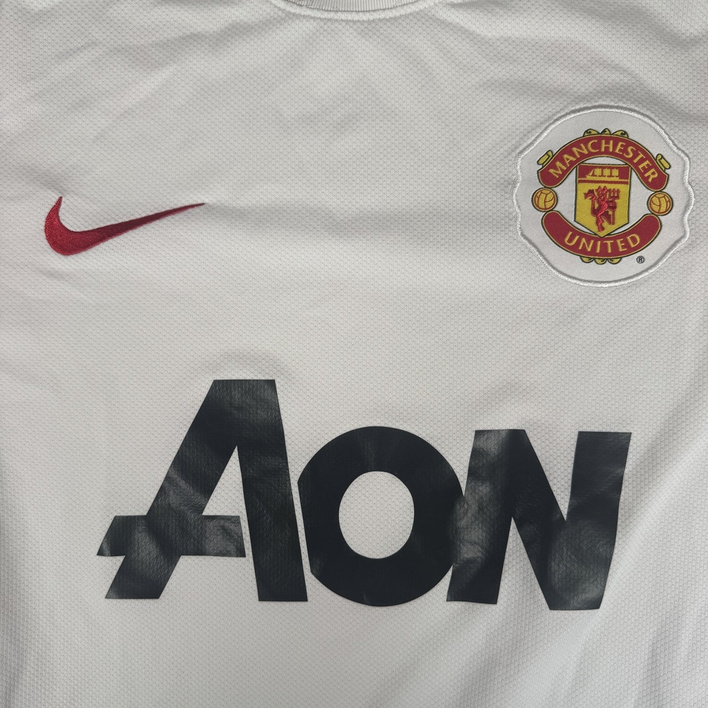Manchester United 2010/2011/2012 Away Long Sleeve Football Shirt Medium