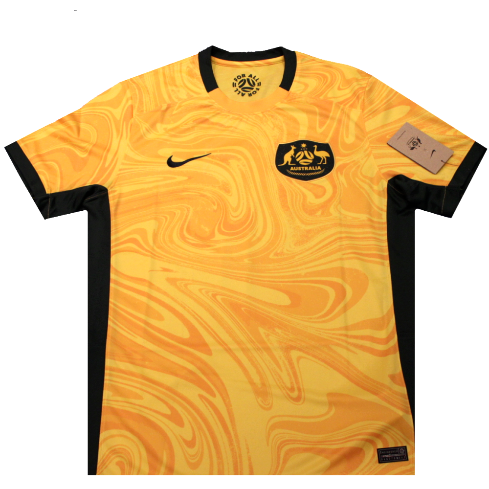 Australia 2023-2024 Home Football Shirt (BNWT) L