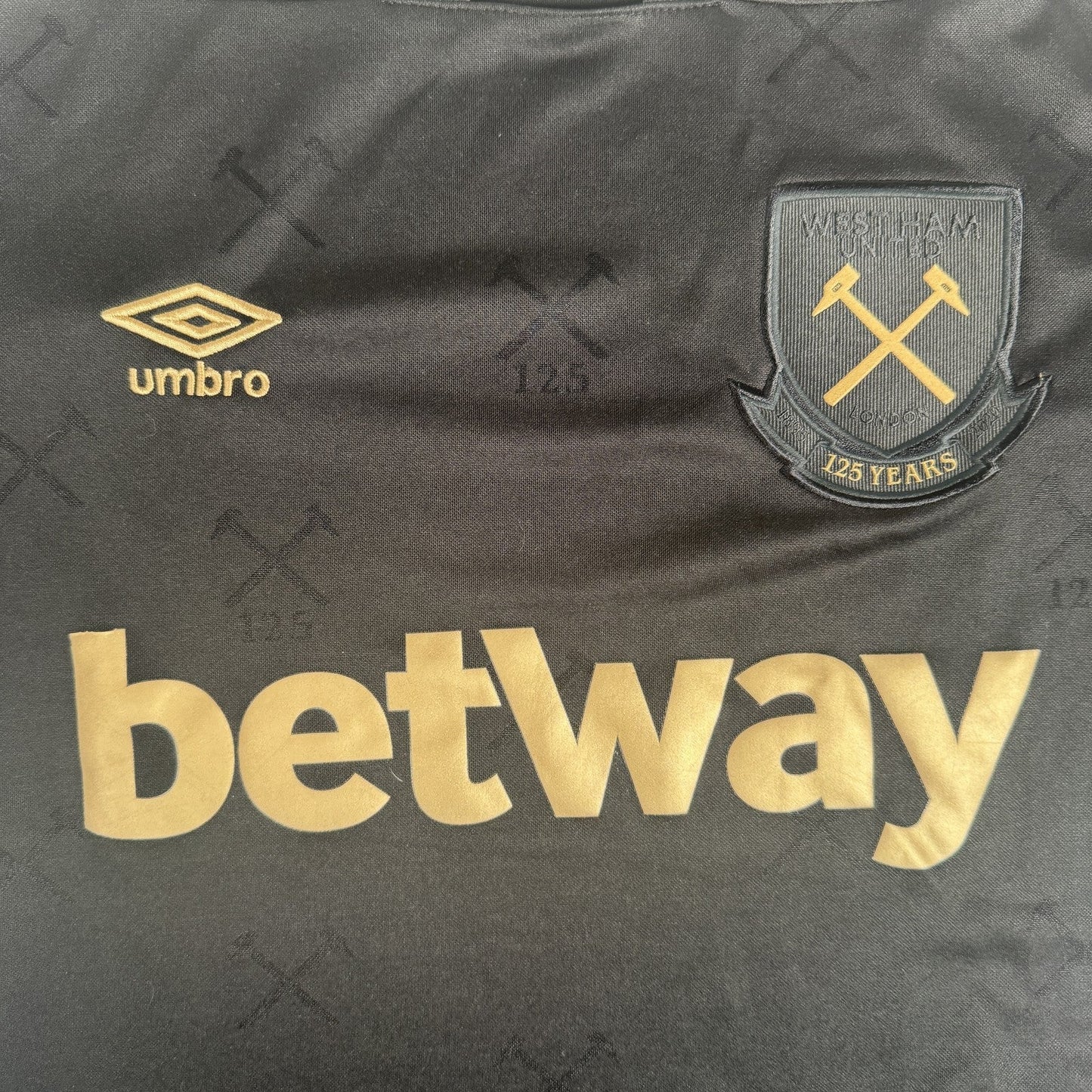 West Ham United 2020/2021 Third Football Shirt  Medium