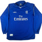Chelsea 2001/2002/2003 Home Long Sleeve Football Shirt  Medium