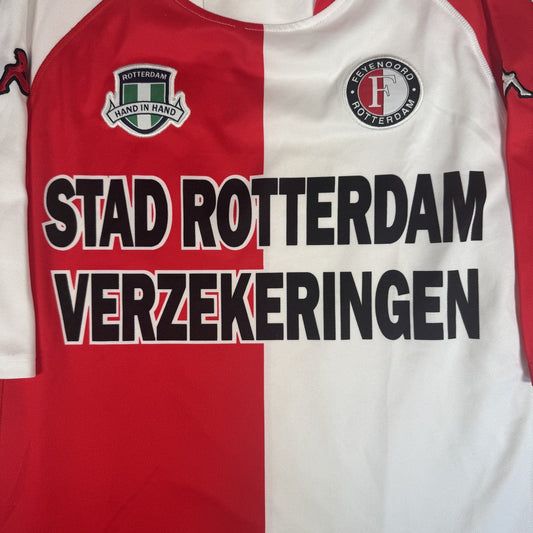Feyenoord 2003/2004 Home Football Shirt  Large