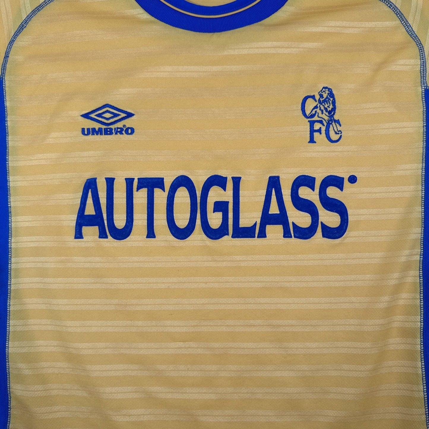 Chelsea 2000/2001 Away Football Shirt Long Sleeve  Medium