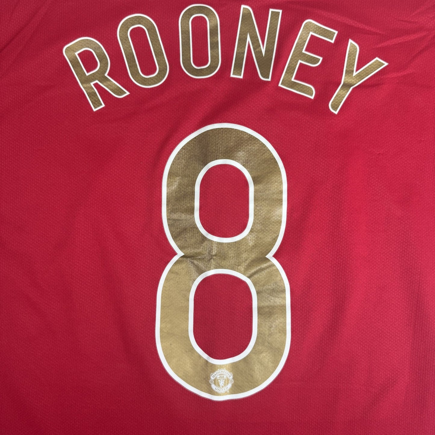 ROONEY 8 Manchester United 2006/2007 Home Football Shirt XXL 2XL