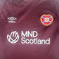 Hearts Heart of Midlothian 2023/2024 Home Football Shirt Small