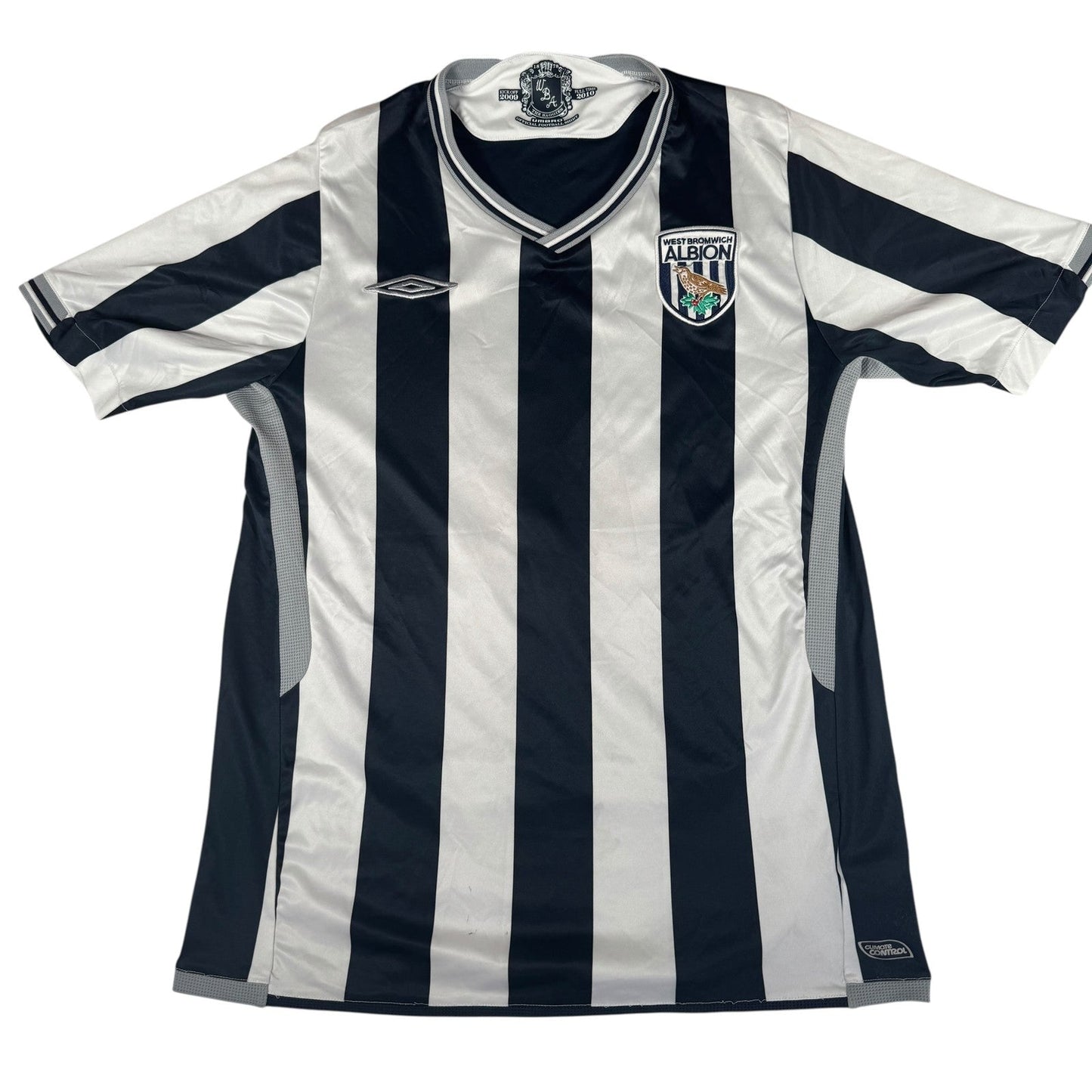 MILLER 10 West Bromwich Albion 2009/2010 Home Football Shirt Medium