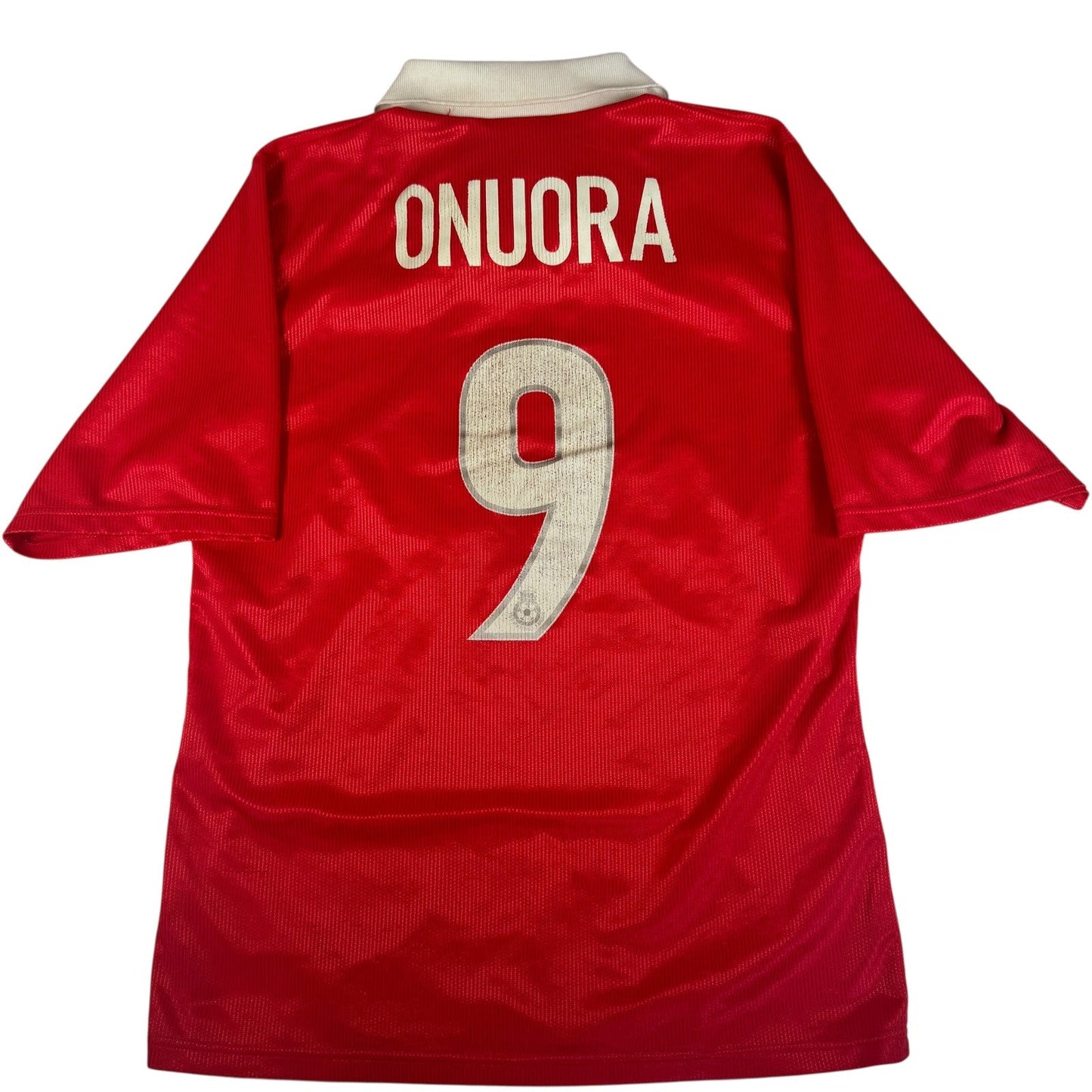 ONUORA 9 Swindon Town 1999/2000 Home Football Shirt  Small