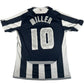 MILLER 10 West Bromwich Albion 2009/2010 Home Football Shirt Medium
