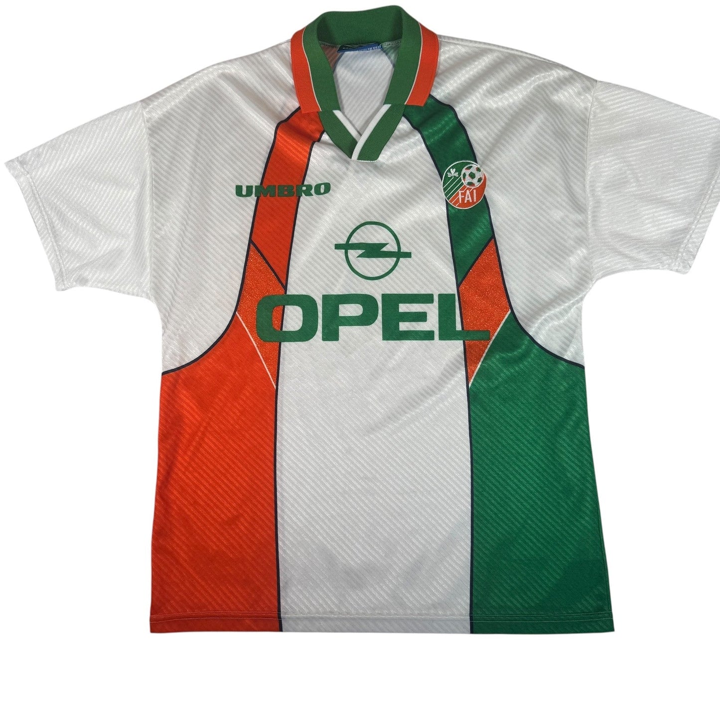 Republic of Ireland 1995/1996 Away Football Shirt  Medium