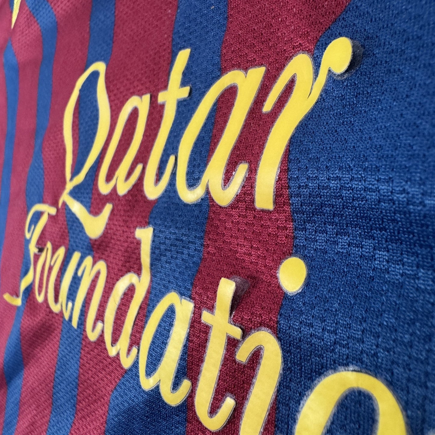 Barcelona 2011/2012 Home Long Sleeve Football Shirt  Large