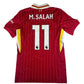 SALAH 11 Liverpool 2024/2025 Home Football Shirt  Small