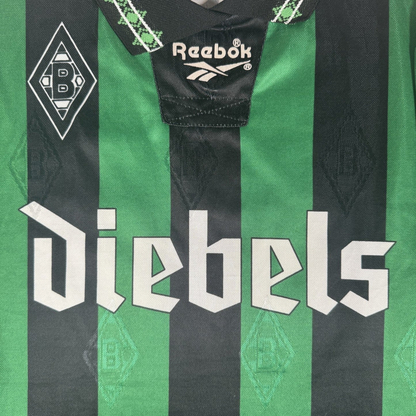 EFFENBERG 10 Borussia Monchengladbach 1995/1996 Away Football Shirt XL