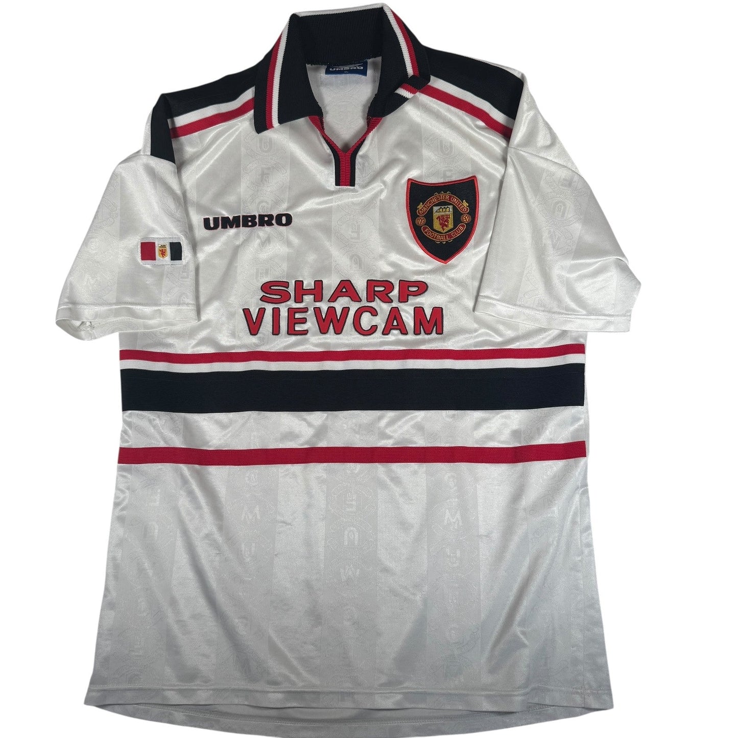 Manchester United 1997/1998/1999 Away Football Shirt  XL